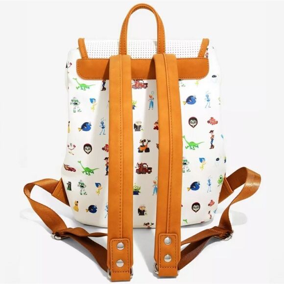 Loungefly Disney Pixar Character Allover Print Pin Collector Mini Rucksack main image 4